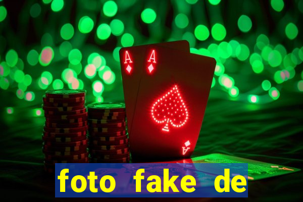 foto fake de menina cacheada